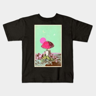 MUSHROOM CITY IV Kids T-Shirt